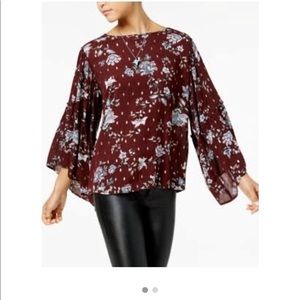 Gypsies and Moon Dust Floral Boho Blouse
